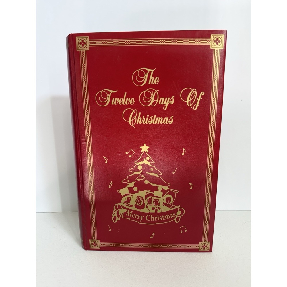 1996 the twelve days of Christmas  musical ornament holiday book